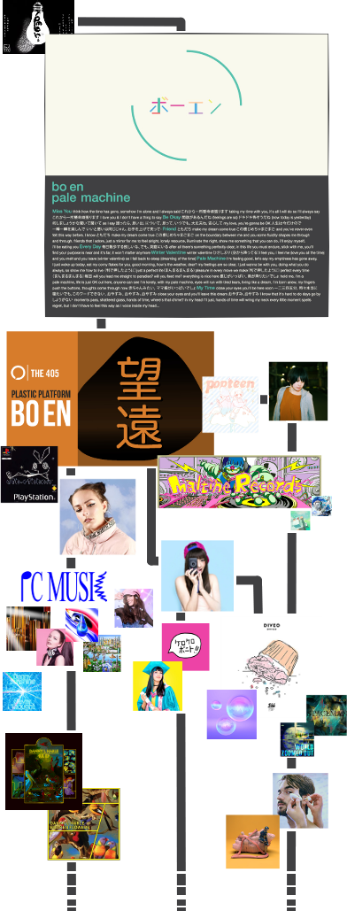 Clickable map of works Pale Machine led me to